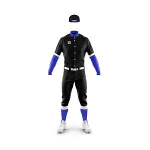 Uniforme de Béisbol Cómodo para Hombre Adulto, Venta al Por Mayor, Alta Calidad, Manga Corta, 100% Poliéster, Ropa Deportiva Ligera para Equipo - Product Image 2