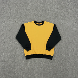Wholesale <b>Men</b> Graphic Print Heavy Cotton Oversized Sweatshirt Hip Hop Streetwear Fashion <b>Pullover</b> Factory Price - Product Image 3