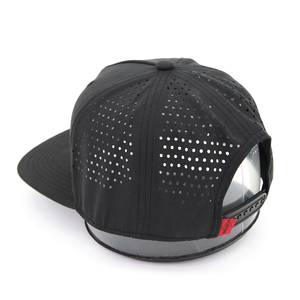 5 Panel 3D Embroidery Hat Laser Hole Waterproof Quick Dry <b>Cap</b> Custom Logo Sport Baseball <b>Cap</b> Hip Hop <b>Plain</b> Snapback <b>Cap</b> for Men - Product Image 3