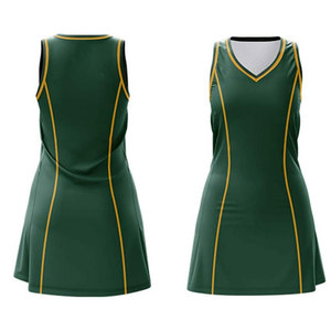 Tenue de netball élégante au design athlétique moderne, tissu idéal pour les matchs de compétition, les séances d'entraînement et les événements d'équipe - Product Image 4