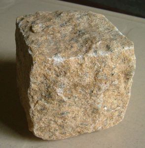 Yellow Granite Square Cobbles Natural <b>Stone</b> Modern Design Eco-Friendly Durable Cobblestones Lifetime Warranty for Decorative - Product Image 2