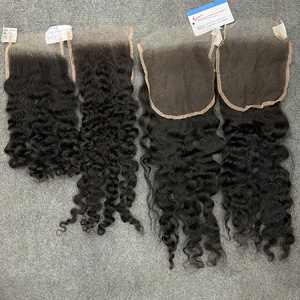 Cabello Humano Rizado Birmano con Cierre de Encaje HD 5x5, Color Natural |   Proveedor Mayorista de Cabello Rizado - Product Image 5
