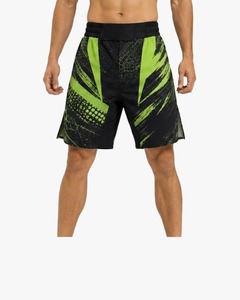 กางเกงชกมวย MMA แบบแฮนด์เมด พิมพ์ลายดิจิทัล สีตามสั่ง ผลิตจากโพลีเอสเตอร์ 100% สำหรับฝึกซ้อมและแข่งขันศิลปะการต่อสู้ - Product Image 1