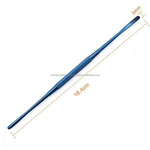 ชุดเครื่องมือผ่าตัดสแตนเลส WORLD PRECISION SURGICAL Freer Periosteal Elevator ด้ามจับสองด้าน สำหรับจักษุแพทย์ - Product Image 3