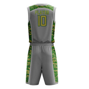 Maillot de basket-ball personnalisé, uniforme en polyester respirant, design sublimé - Product Image 6