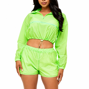 Conjunto Deportivo de Nailon para Mujer, Ropa Deportiva Cómoda para Correr, Fabricante Mayorista de Conjuntos Deportivos de Nailon para Mujer - Product Image 1