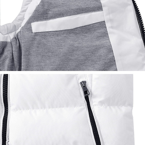 Men Stylish Puffer Vest Winter Sleeveless Quilted Jacket Warm Body <b>Warmer</b> Lightweight Outdoor Wear OEM Supplier - Product Image 4