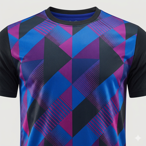 Proveedor Directo de Fábrica OEM, Uniforme de Fútbol 100% Poliéster, Antibacterial, Transpirable, de Secado Rápido, Ropa Deportiva Corta para Equipos, Personalizable - Product Image 3