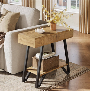 Kusum Art Modern Foldable Adjustable Colors Storage <b>Sofa</b> <b>Side</b> <b>Table</b> Bedroom Living Room Smart Bedside <b>Table</b> Nightstands - Product Image 6