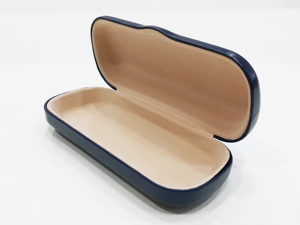 กล่องใส่แว่นตาทรงสี่เหลี่ยมผืนผ้าสีน้ำเงินเข้มแบบแข็งเรียบง่าย - Product Image 4
