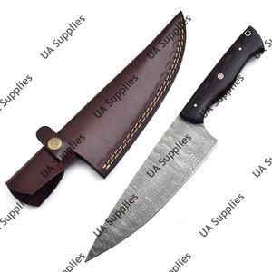 Cuchillo de Cocina Profesional de Acero Damasco, Afilado como una Navaja, con Mango de Madera Wengee, Alta Calidad, Bajo MOQ, Soporte OEM/ODM, Venta al Por Mayor - Product Image 2