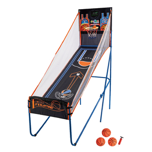 Salle de jeux de loisirs à domicile avec cadre en acier, arcade avec jeu de basket-ball à pointage LED - Product Image 1