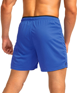 Shorts en nylon pour hommes, confortables, légers, respirants, idéaux pour la salle de sport, la course à pied, l'été, style décontracté, design tendance. - Product Image 3