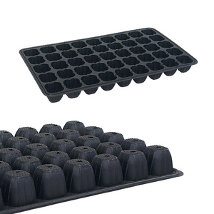 Starter Seedling Hole Tray PS bandeja de crecimiento Glasshouse gardening STR-045-1-Qr Cultivo a pequeña escala Follaje en miniatura - Product Image 3
