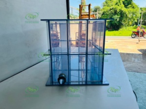 Tanque de Almacenamiento de PVC Transparente Personalizado para Químicos, Agua, Aceite y Combustible, con Garantía de 1 Año, Tan Dai Phong, 0.1 MPa - Product Image 4