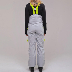 Pantalones de esquí impermeables para mujer, personalizados, con aislamiento, con etiqueta privada e impresión de logotipo para deportes de invierno al aire libre. - Product Image 3