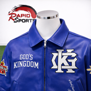 Beautiful Wholesale Trending Style Comfortable Fit Blank Stand Collar <b>Heated</b> Winter Varsity <b>Jackets</b> for Men RAPID SPORTS - Product Image 4