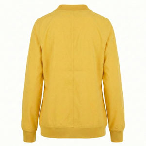 Chaqueta Médica Personalizada OEM de Moda para Mujer, Uniforme de Enfermera con Cierre, Chaqueta de Trabajo de Hospital de Manga Larga, Estilo Bomber - Product Image 3