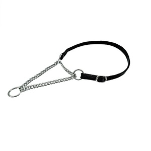 Popular Copper Classic Solid Dog Walking Triangle Martingale <b>Collars</b> - Product Image 3