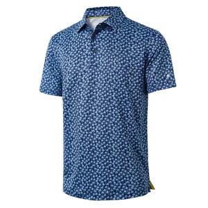 Polo de Punto Estampado para Hombre Talla Grande - Product Image 3