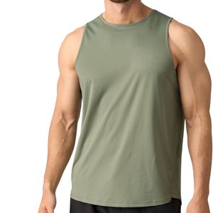 Custom Men Sleeveless Gym Shirt Wholesale OEM ODM <b>Athletic</b> Tank Top Breathable Fitness Workout Vest Manufacturer - Product Image 3