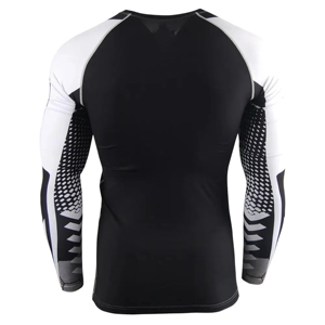 Men's Rash guard <b>Compression</b> <b>Shirt</b> Lightweight Sweat Wicking Spandex/Polyester Half Sleeve Quick Dry Breathable Men's Rash guard - Product Image 2