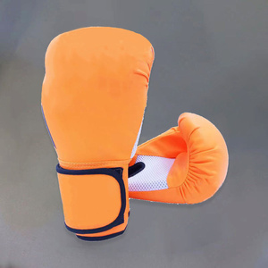 Gants de boxe en PU pour le sparring MMA en gros, à prix raisonnables, avec logo personnalisé, vêtements d'arts martiaux, gants MMA - Product Image 5