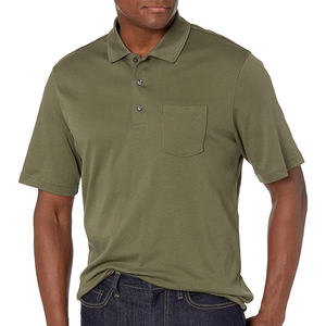 Men's Plus Size Fashionable Casual Style for <b>Polo</b> Shirts Comfortable Solid Knitted Fabric Printed Pattern Stylish Comfortable - Product Image 5