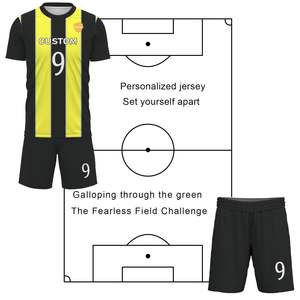 Free Custom New Design Quality Soccer Jersey Full Sublimation Football Team Uniform Training Men Soccer t Shirt for Sale - Product Image 5