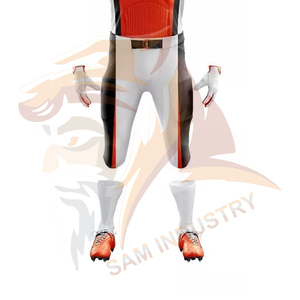 Ensemble d'uniformes de football américain personnalisés pour hommes, séchage rapide, respirant, écologique, imprimé par sublimation, polyester - Product Image 6