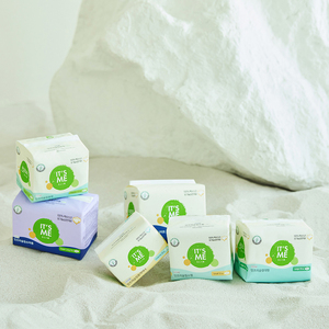 [Its Me] Toalla Sanitaria Delgada Grande de Algodón Orgánico (10 Unidades) con Capa Transpirable para Absorción Diaria Durante el Periodo - Product Image 3