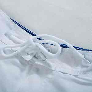 กางเกงชายหาดคุณภาพสูงสำหรับผู้ชาย ผ้าโพลีเอสเตอร์ผสมคอตตอน เอวกลาง มีเชือกผูก แห้งเร็ว สีสันสดใส - Product Image 4