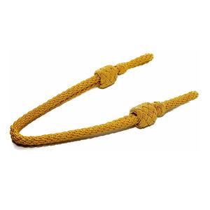 Cordones para Gorras Personalizados OEM/ODM, Accesorios de Alambre Dorado de Primera Calidad para Sombreros, Correas para Uniformes Hechas a Mano - Product Image 6