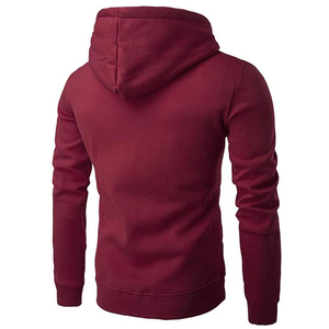 Sudadera con Capucha Personalizada de Corte Regular para Invierno, Estilo Urbano, con Cierre, de Algodón Grueso de 400 g/m², Calidad Premium, Producción OEM ODM - Product Image 3