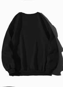 Sudadera ligera de felpa francesa para hombre, elegante, de manga larga, cuello redondo, con logo personalizado, informal y moderna. - Product Image 2