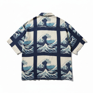 เสื้อยืดคอกลมพิมพ์ลายกรดสไตล์วินเทจสำหรับผู้ชายโอเวอร์ไซส์ผ้าคอตตอน100% ฤดูร้อน - Product Image 3