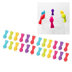 Marqueurs de verres multicolores créatifs en forme d'oiseaux, lot de 6, breloques d'identification uniques pour vaisselle - Product Image 2