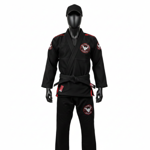 Kimono de Jiu-jitsu Personalizado al por Mayor/ Trajes de Bjj Gi, Trajes de Jiu-jitsu Brasileño, Uniforme Negro, Kimono Negro, Bjj Gi para Niños - Product Image 1