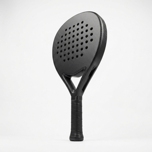 Raqueta de Pádel Ligera de Fibra de Carbono y Grafito, Núcleo de EVA, Diseño Equilibrado, Cara Texturizada, Empuñadura Ergonómica, Control de Potencia, Deportes - Product Image 3
