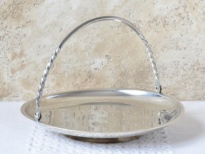 Bol en métal contemporain pour salade de fruits et desserts - Product Image 2