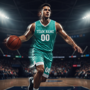 Ensemble de maillots de basket-ball avec logo personnalisé, respirant, à séchage rapide, haute performance, uniforme sportif par sublimation pour les équipes, les clubs, les écoles - Product Image 6