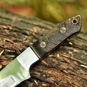 UA Supplies OEM Factory Direct High Quality Hunting Camping Survival Tactical Knives Razor Sharp Carbon Steel Clip Point Ram - Product Image 3
