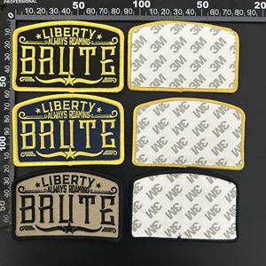 Écussons brodés personnalisés en tissu, à coudre, pour vêtements, patchs tissés, pas chers - Product Image 3