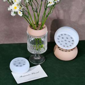 Support de tige de fleur cylindrique, conteneur de fleur en spirale, fleur séchée, arrangement floral, artefact, moule en silicone - Product Image 2