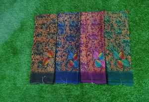 ผ้าส่าหรีพิมพ์ลายพรีเมียม พลังงานแห่งความสง่างาม ให้สัมผัสนุ่มลื่นและพลิ้วไหวอย่างมีระดับ |   ชุดส่าหรีสำหรับใส่ในชีวิตประจำวัน - Product Image 6