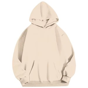 เสื้อฮู้ดโอเวอร์ไซส์ผู้ชาย สีพื้น ผ้าเฟรนช์เทอร์รี่ สวมใส่สบายๆ สำหรับฤดูใบไม้ร่วง มีกระเป๋า ดีไซน์เรียบง่าย แขนปกติ ทรงพอดีตัว - Product Image 3