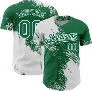 Chemise de baseball sportswear tendance, sublimation, design classique, style boutonné, pour hommes. - Product Image 4
