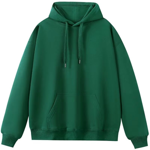 Servicio OEM al por Mayor, Sudaderas con Capucha de Felpa 100% Algodón de 370g para Hombre, Tallas Grandes, Hombros Caídos, con Logotipo Personalizado Impreso - Product Image 3