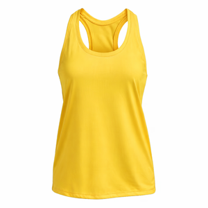 Camiseta sin Mangas Personalizada al por Mayor con Logotipo para Mujer, Camiseta sin Mangas de Verano, Informal, Ajustada, de Alta Calidad - Product Image 1