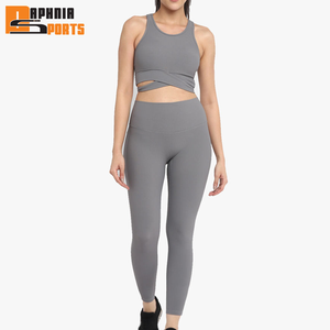 Conjunto de Yoga para Mujer de Alta Calidad, Talla Adulto, de Alta Elasticidad, Secado Rápido y Transpirable - Product Image 1